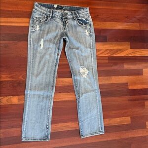 Womens 31 (11) Fox Boyfriend Fit loose straight leg jeans